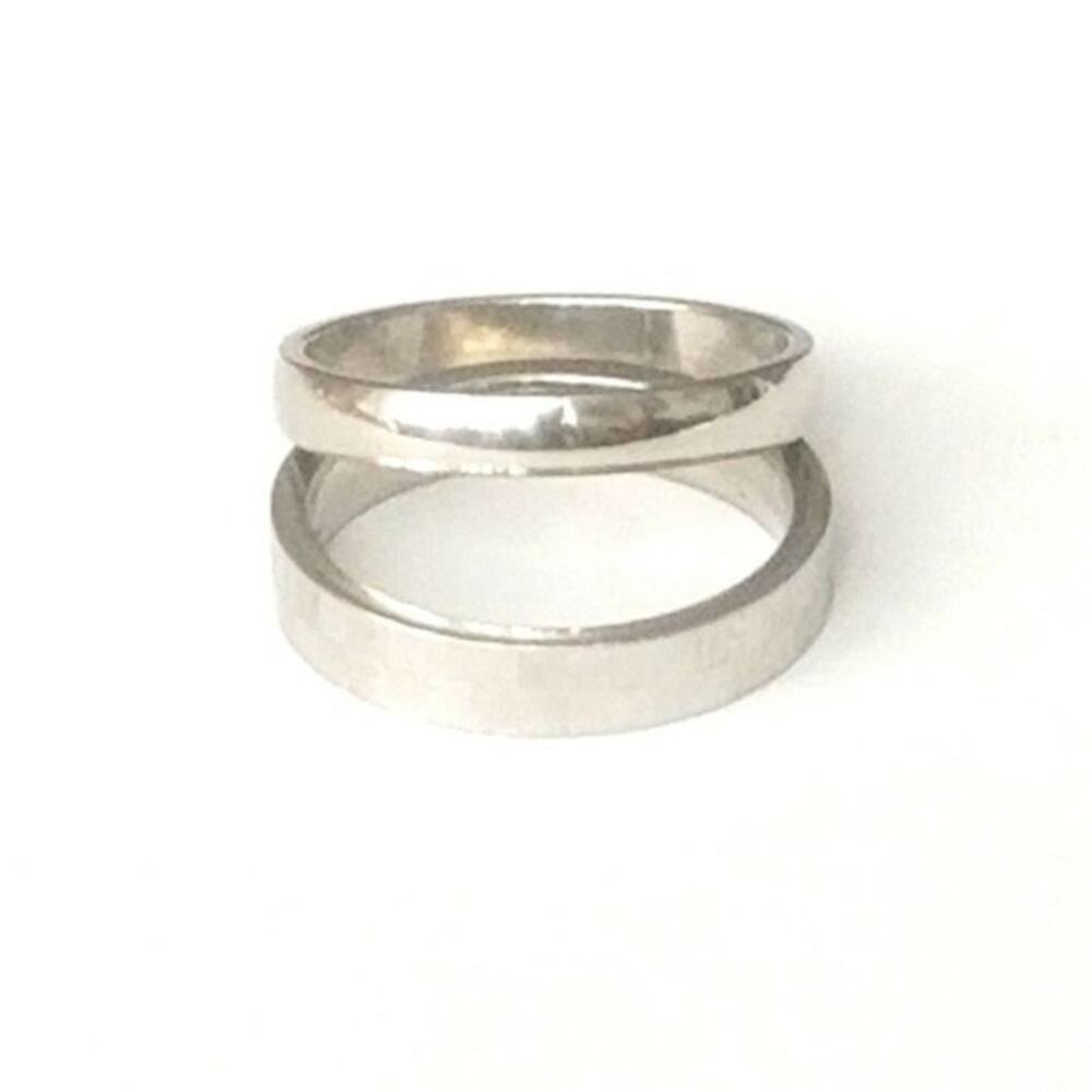 New thin stainless‎ steel band size 8